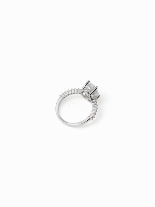 Zircon RHINESTONE DECOR RING For Date Party/Clubbing Wedding