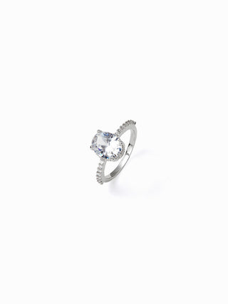 Zircon RHINESTONE DECOR RING For Date Party/Clubbing Wedding
