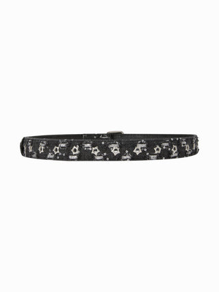 STAR EYELET BUCKLE BELT