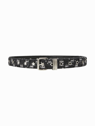 STAR EYELET BUCKLE BELT