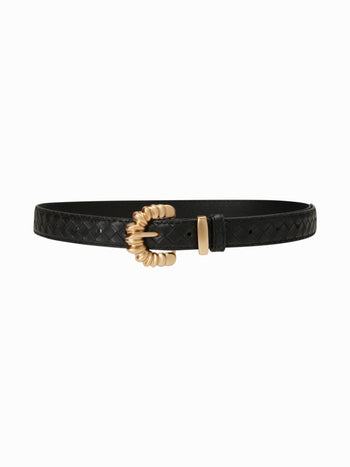 TWISTED BUCKLE BELT For Music Festival/Live House Work