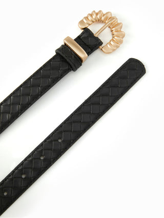 TWISTED BUCKLE BELT For Music Festival/Live House Work