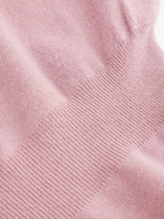 Knit Boat Neck Batwing Sleeve Top With Belt