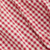Gingham Sweetheart Lace Panel Ruffle Cami Top