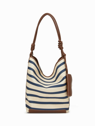 STRIPED TOTE BAG