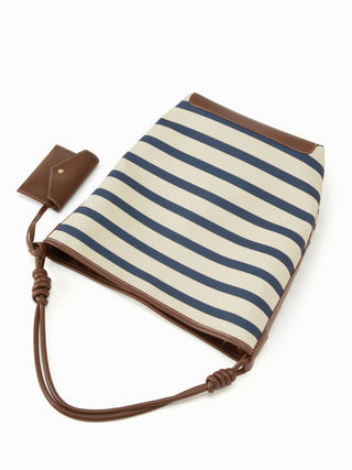 STRIPED TOTE BAG
