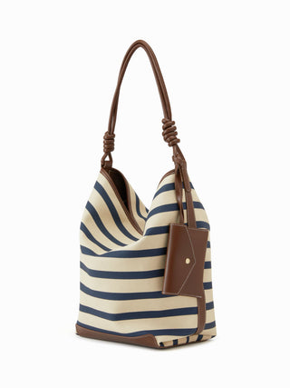 STRIPED TOTE BAG