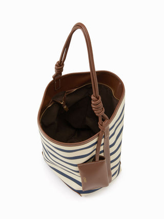 STRIPED TOTE BAG