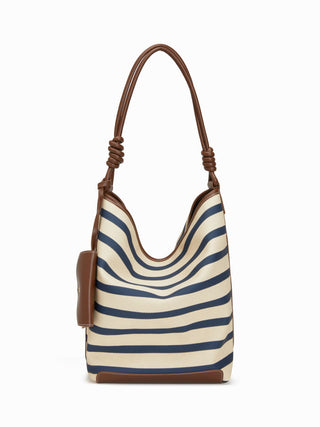 STRIPED TOTE BAG