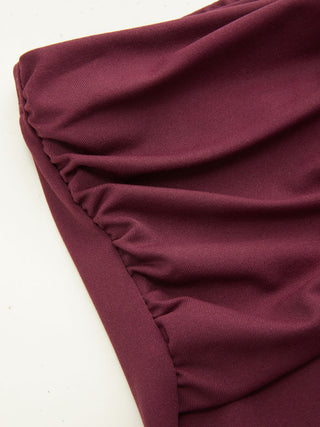 Low Rise Twist Knotted Metal Detail Micro Shorts
