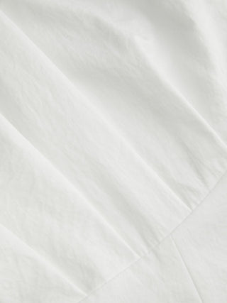 Short Sleeve Draped Pocket Flared Maxi Dress