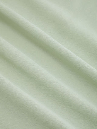 Satin Off-shoulder Cloak Sleeve Wrap Mermaid Maxi Dress