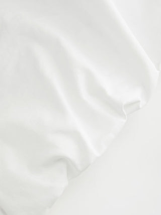 Cotton-blend V-neck Top & Mid Rise Ruched Flared Maxi Skirt Set