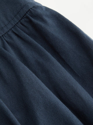 Cotton-blend Mid Rise Metal Detail Bloomer Shorts