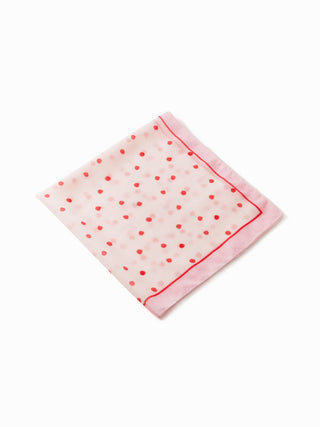 POLKA DOT SQUARE HEADSCARF For Date Picnic Vacation