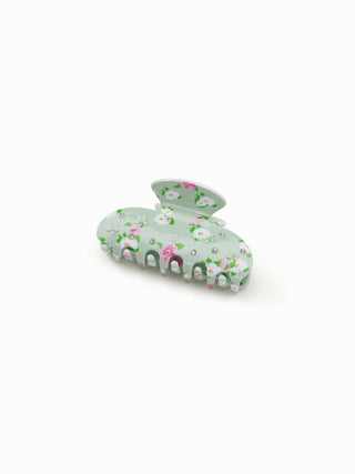 RHINESTONE & BOWKNOT HAIR CLAW For Daily Casual Picnic Vacation