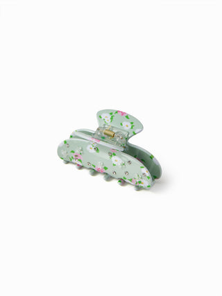 RHINESTONE & BOWKNOT HAIR CLAW For Daily Casual Picnic Vacation