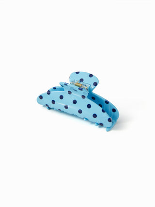POLKA DOT HAIR CLAW For Daily Casual Picnic