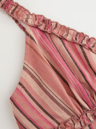Ruffle Striped Cami Top