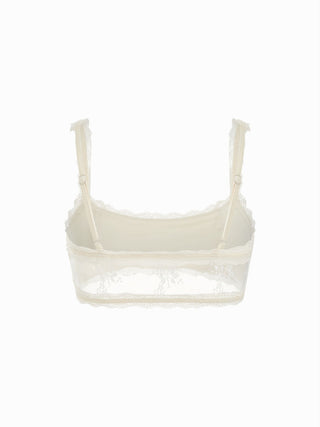 Sheer Lace Asymmetrical Poncho Top Two-Piece Set