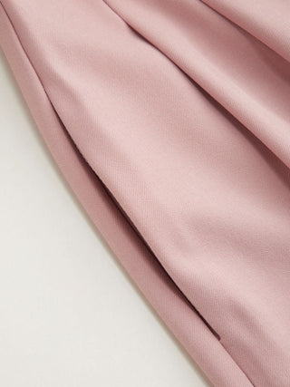 High Rise Metal Button Pleated Wide Leg Trousers