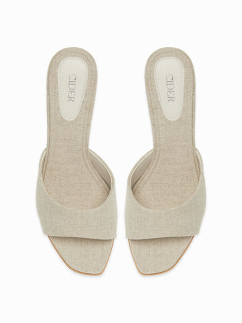 CHUNKY HEELED SANDALS For Date Party/Clubbing Vacation