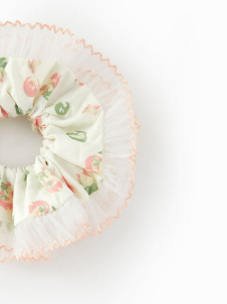 FLORAL SCRUNCHIE For Daily Casual Date Vacation