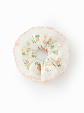 FLORAL SCRUNCHIE For Daily Casual Date Vacation