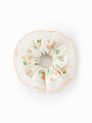 FLORAL SCRUNCHIE For Daily Casual Date Vacation