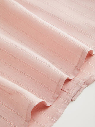Polo Collar Texture Button Up Shirt