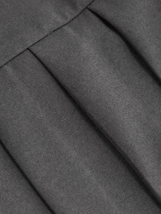Low Rise Pleated Mini Skirt