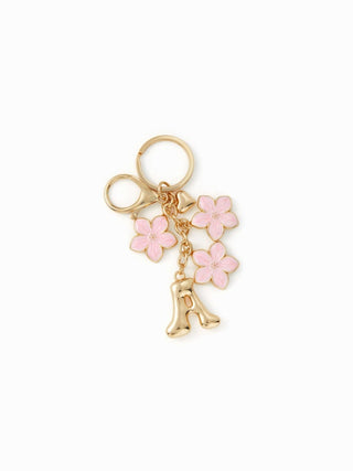 FLOWER & LETTER KEYCHAIN For Daily Casual Picnic