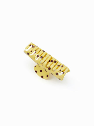 POLKA DOT HAIR CLAW For Daily Casual Picnic