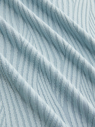 Knit Fabric High Stretch Textured Boat Neck Short Sleeve Tee For Daily Casual Work