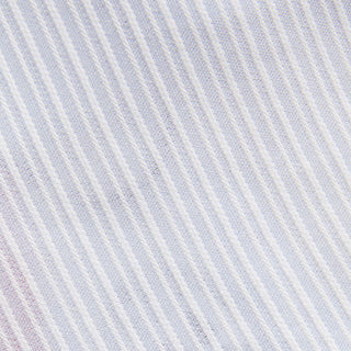 Cotton-blend Striped Halter Neckline Drawstring Peplum Hem Top