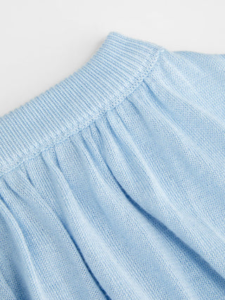 Knit Fabric Knit High Stretch Round Neckline Drawstring Top For Daily Casual Date