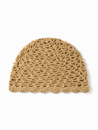 SEQUIN KNITTED HAT