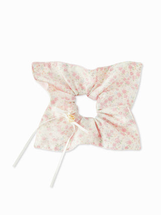 FLORAL & BOWKNOT SCRUNCHIE For Outdoor Vacation Home