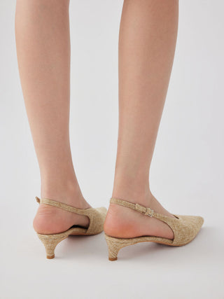 POINTED TOE SLINGBACK KITTEN HEELS For Date Party/Clubbing Wedding