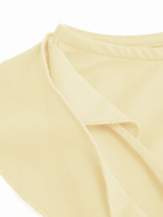Boat Neck Ruched Ruffle Hem Layered Micro Romper