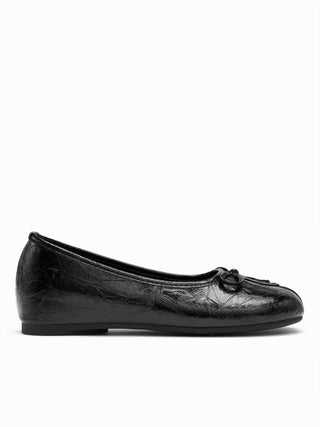 BOWKNOT DECOR SPLIT TOE MARY JANE FLATS For Daily Casual Date Picnic
