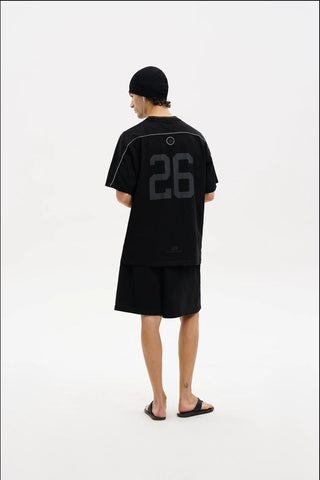 [MASONPRINCE] Pleated Wide Leg Sweat Pants