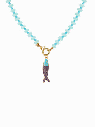 FISH BEADED NECKLACE