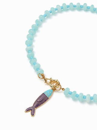 FISH BEADED NECKLACE