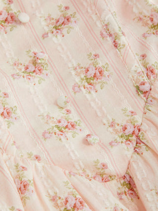 Cotton-blend Sculptural Halter Neck Ditsy Floral Shirred Milkmaid Midi Dress