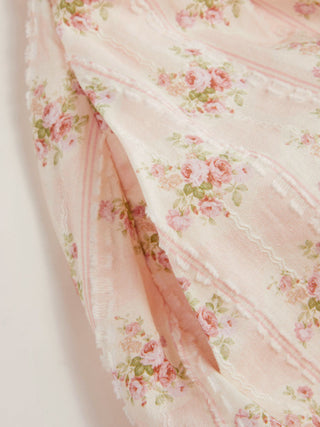 Cotton-blend Sculptural Halter Neck Ditsy Floral Shirred Milkmaid Midi Dress