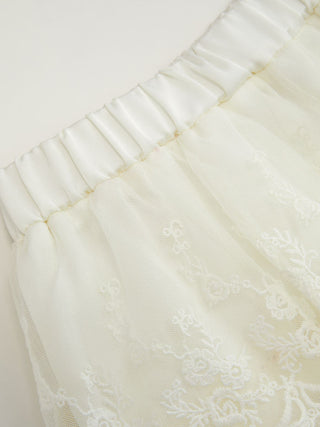 Mesh Mid Rise Lace Tiered Mini Skirt