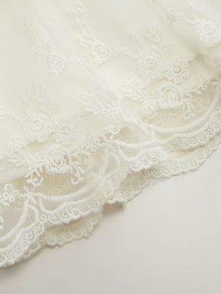 Mesh Mid Rise Lace Tiered Mini Skirt