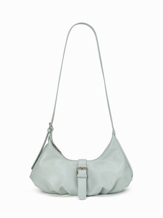 Faux Leather BUCKLE DECOR SHOULDER BAG For Daily Casual Party/Clubbing