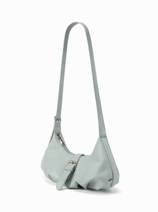 Faux Leather BUCKLE DECOR SHOULDER BAG For Daily Casual Party/Clubbing